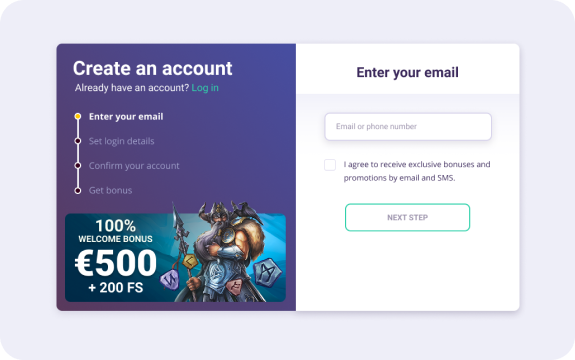 SafeCasino Krok rejestracji 5